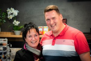 Čerpací stanice Adam – pohled na stanici